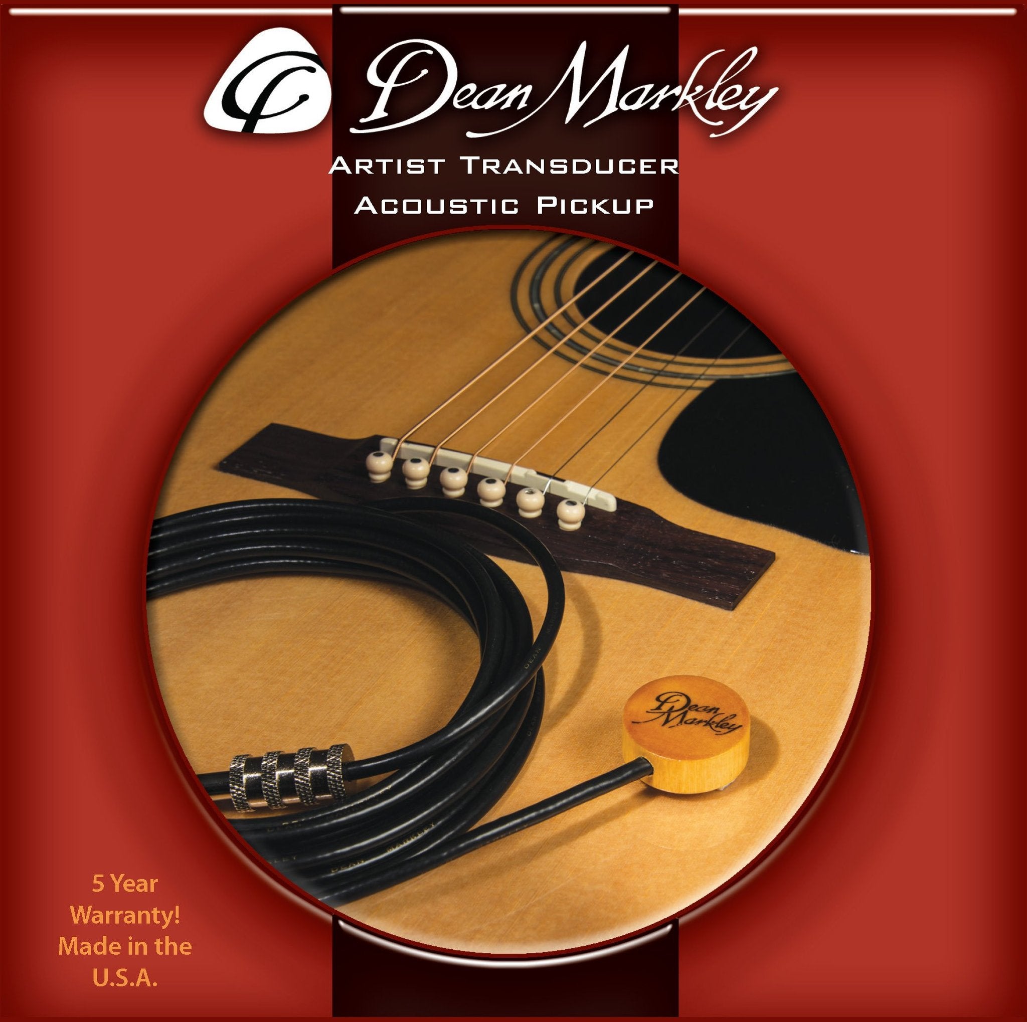 Dean Markley 3001 Artist XM Transducer Acoustic Pickup