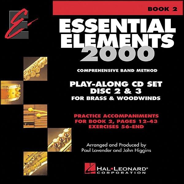 Essential Elements 2000 Book 2: Play-Along CD Set Discs 2 & 3 for Brass & Woodwinds