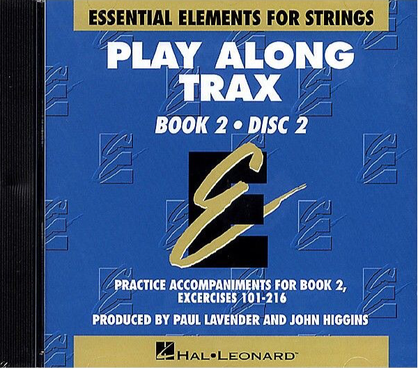 Essential Elements for Strings: Book 2 Disc 1 & 2 Set Play-Along Trax