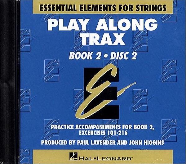 Essential Elements for Strings: Book 2 Disc 2 Play-Along Trax