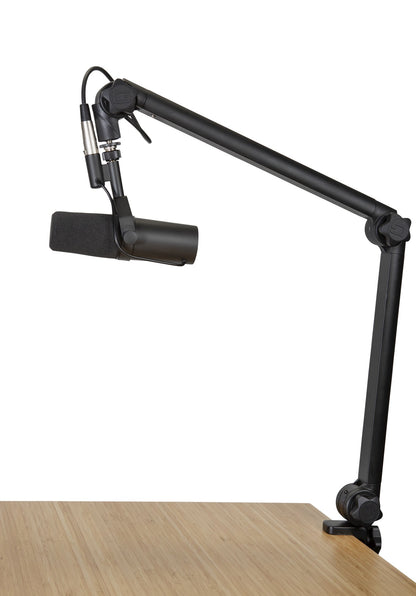 Gator Frameworks GFWMICBCBM3000 Deluxe Desk-mounted Broadcast Microphone Boom Arm
