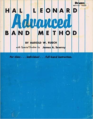 Hal Leonard Advanced Band Method - Drums