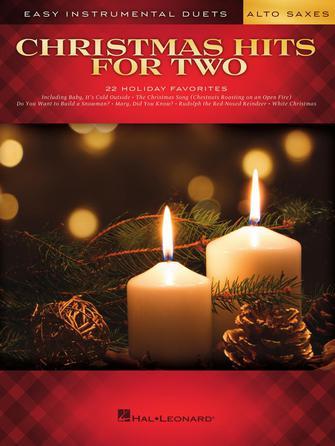 Hal Leonard Christmas Hits For Two Easy Duets Alto Saxophones