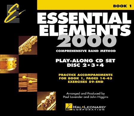 Hal Leonard Essential Elements 2000 Book 1 - Play Along Trax 3-CD Set (Standard)