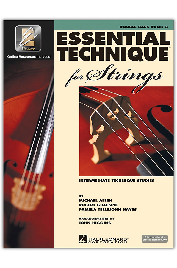 Essential Technique for Strings - Double Bass 3 Book/Online Audio