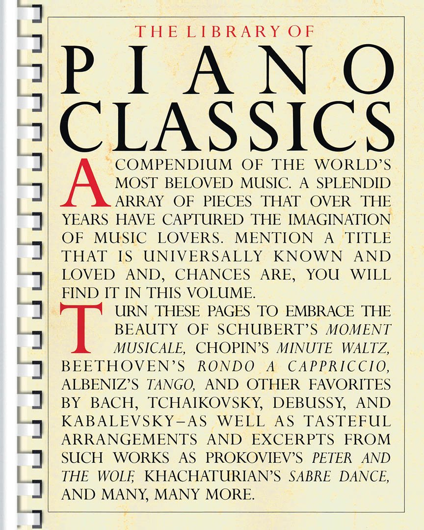 The Library of Piano Classics, Hal Leonard Publishing