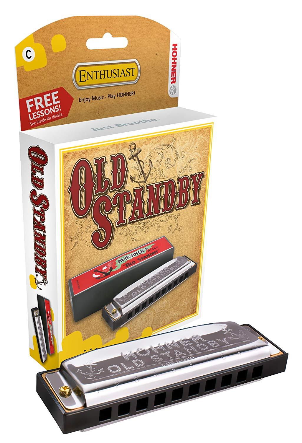 Hohner Old Standby Harmonica Enthusiast Key of G