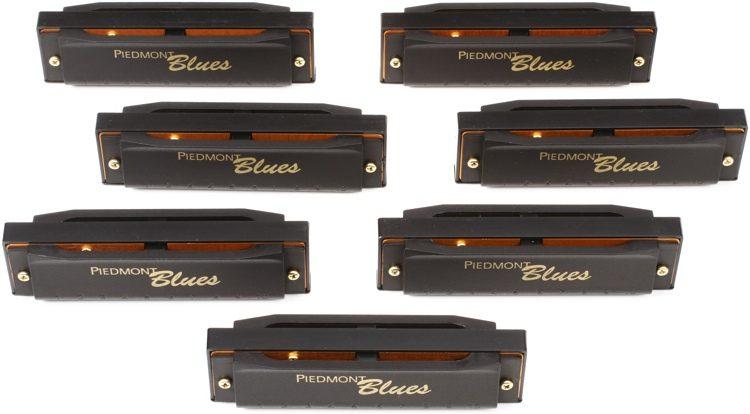 Hohner Piedmont Blues Harmonica Set (PBH7)