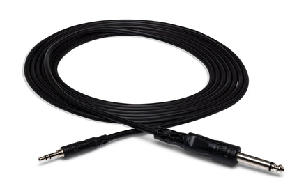 Hosa CMP-110 Mono Interconnect 1/4 in TS to 3.5 mm TRS 10 ft