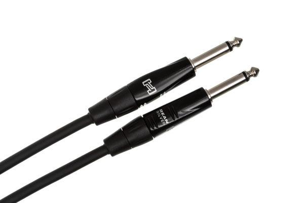 Hosa HGTR-015v Pro Guitar Cable REAN Straight to Same 15 Ft