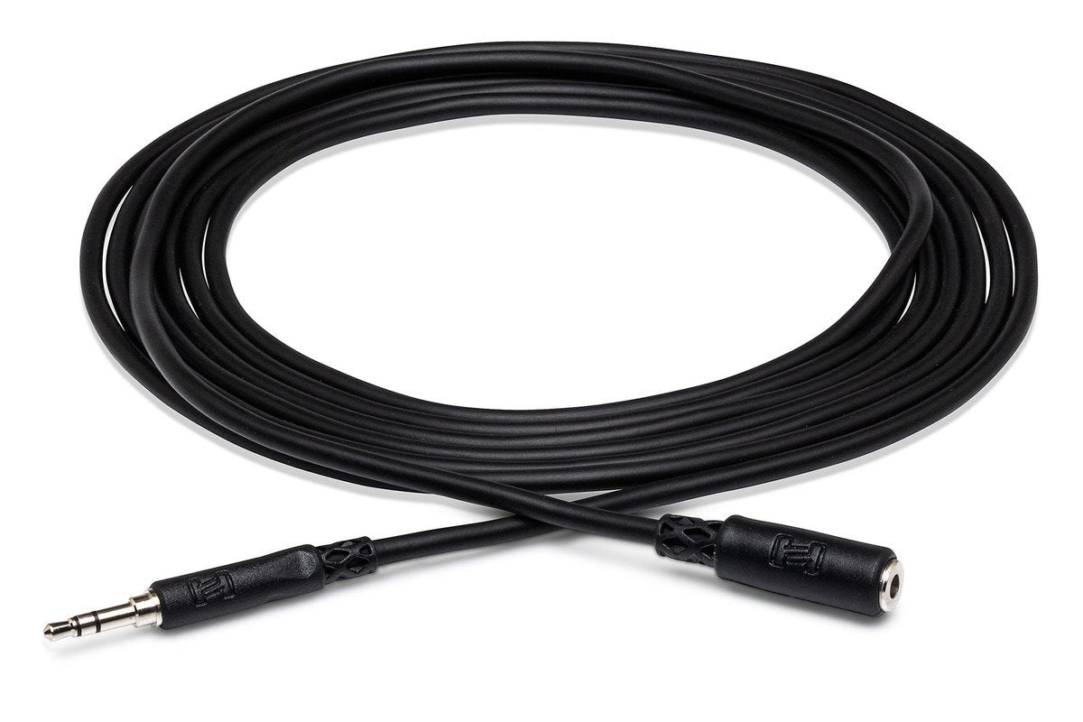 Hosa MHE-125 Headphone Extension Cable 3.5 mm TRS to 3.5 mm TRS 25 ft