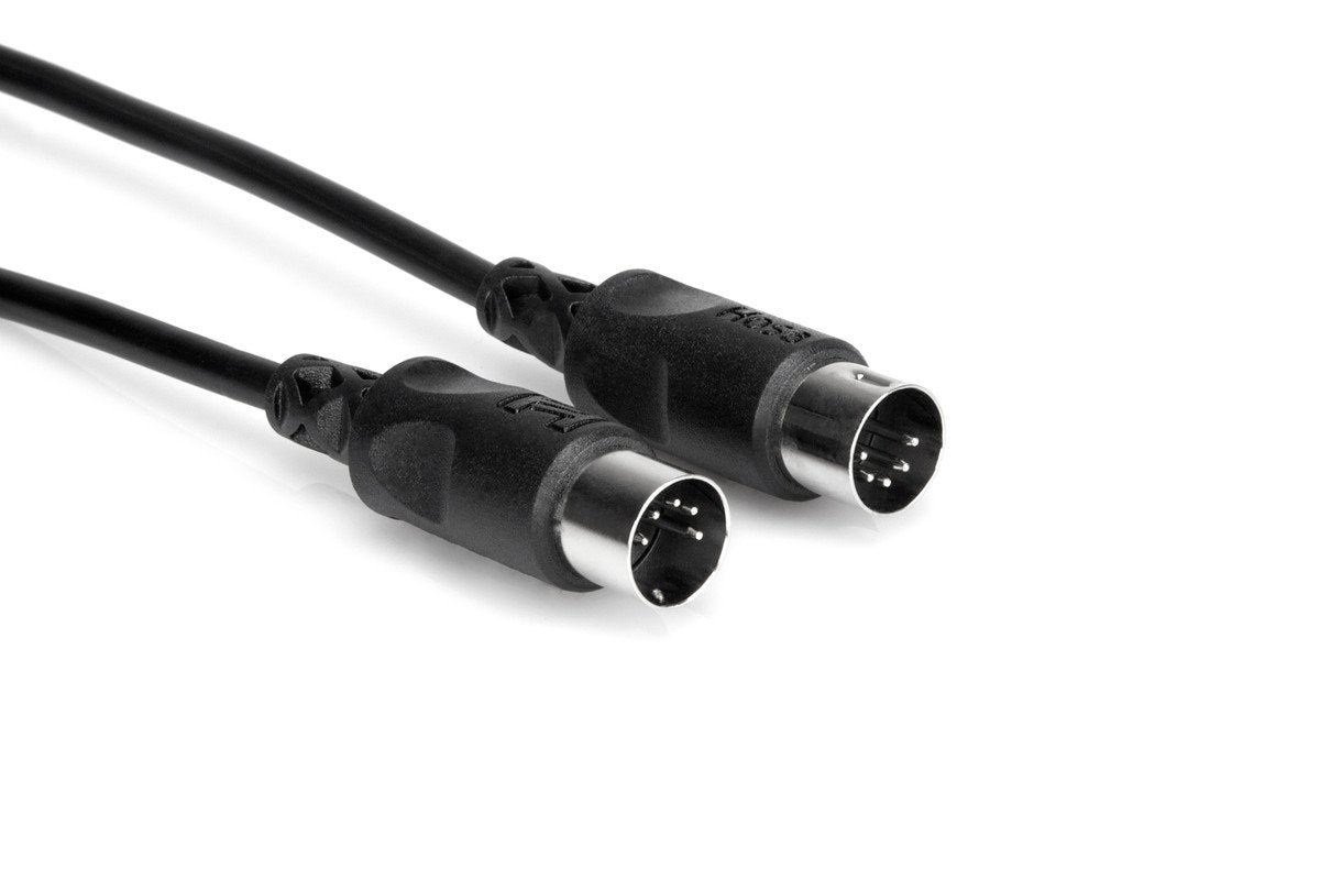 Hosa MID-305BK Midi Cable Black 5ft