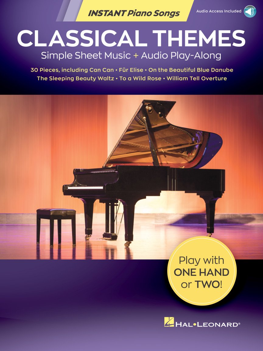 Classical Themes: Instant Piano Songs Book, Hal Leonard Publishing