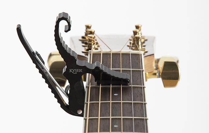 Kyser KG3B Black Short-Cut Guitar Capo