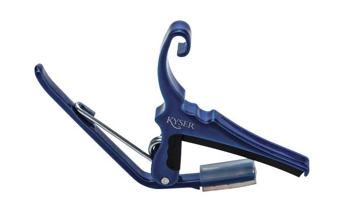 Kyser KG6UA Blue Acoustic Guitar Capo