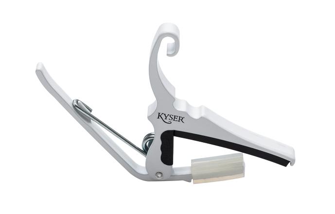 Kyser KG6W White Acoustic Guitar Capo