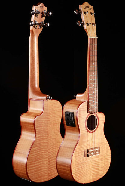 Lanikai FM-CEC Flame Maple Concert Ukulele Cutaway with Electronics