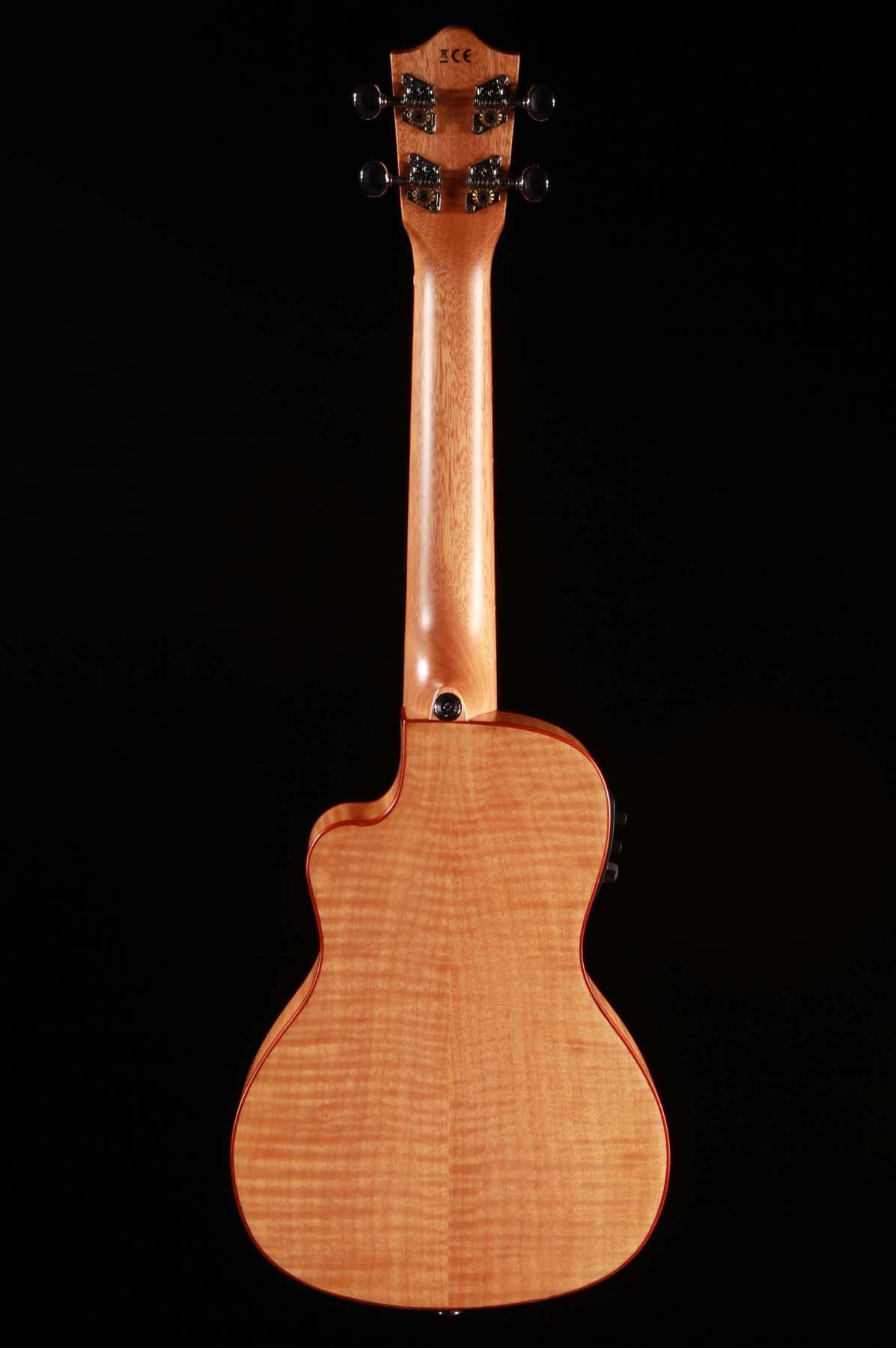 Lanikai FM-CEC Flame Maple Concert Ukulele Cutaway with Electronics