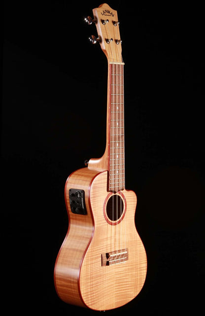 Lanikai FM-CEC Flame Maple Concert Ukulele Cutaway with Electronics