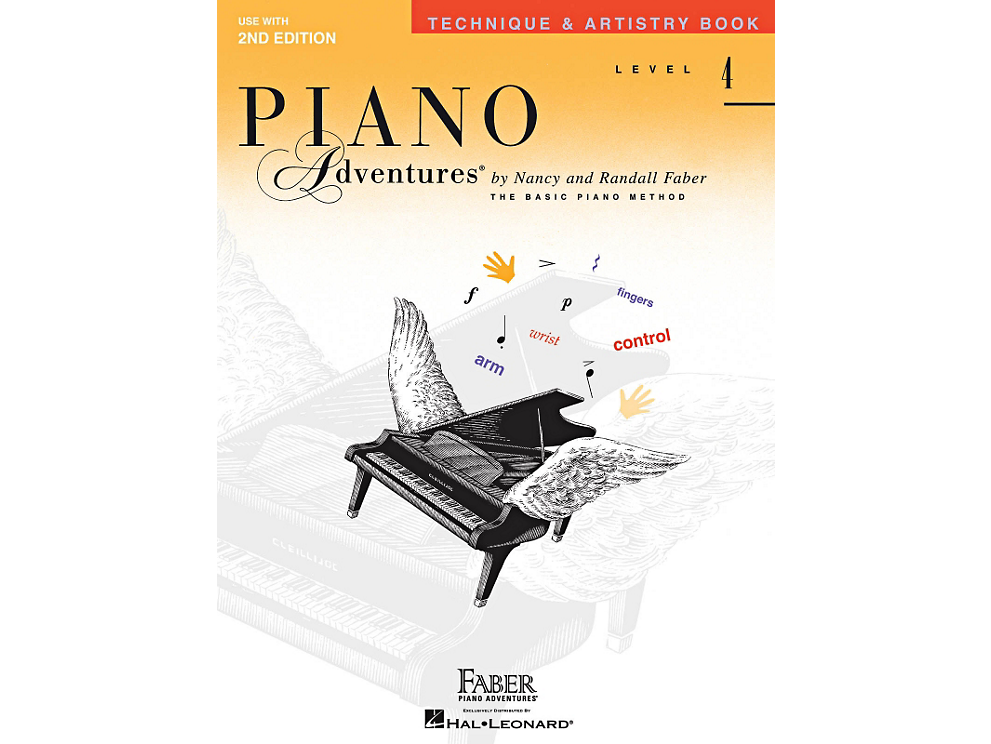 Faber Piano Adventures: Level 4 - Technique & Artistry Book (2nd Edition)