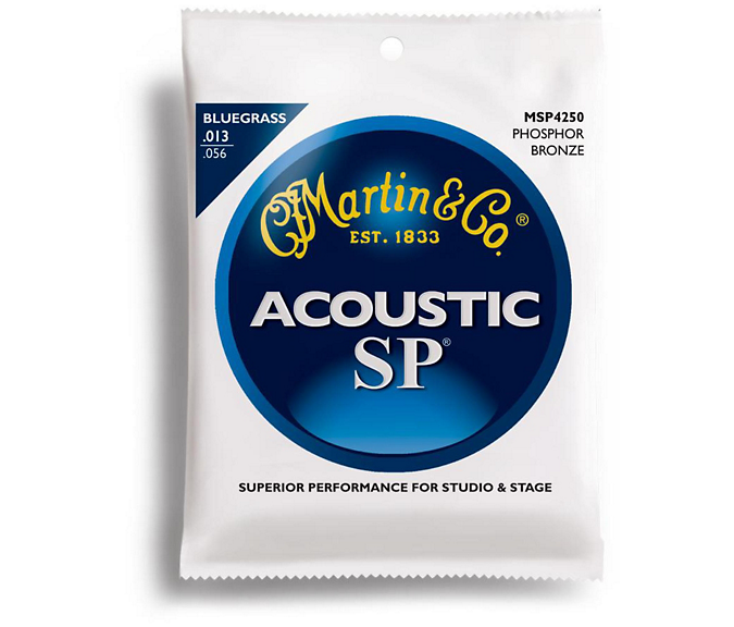 Martin MA550 Authentic Acoustic Superior Performance 92/8 Phosphor Bronze Guitar Strings - .013-.056 Medium