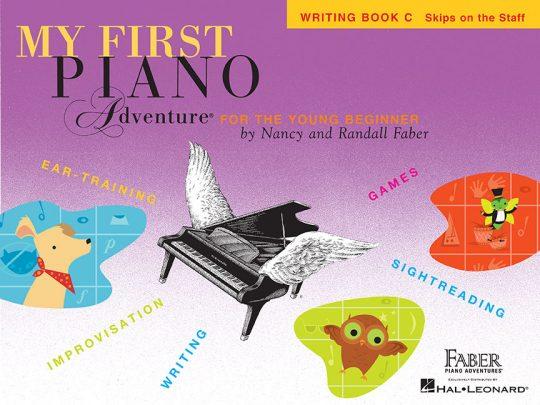 My First Piano Adventure: Writing Book C- Skips on the Staff