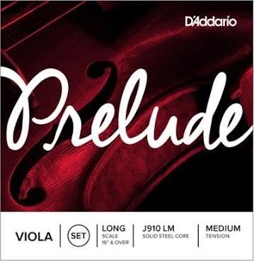 Prelude Viola String Set Long Scale Medium Tension