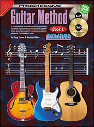 Progressive Guitar Method Tablature Book CD and DVD, Koala Music Publishing