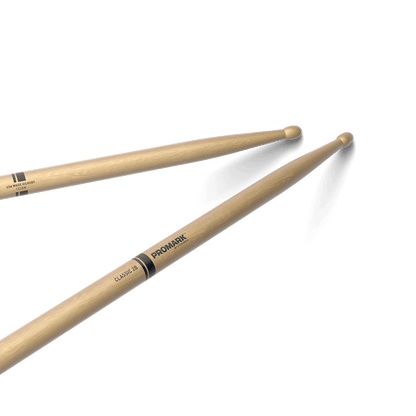 Promark Hickory 2B Wood Tip Drum Sticks