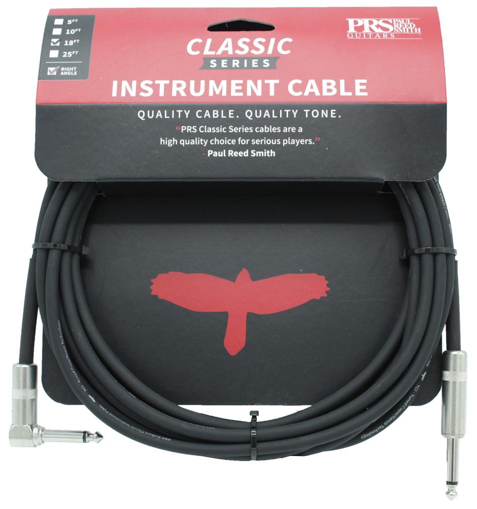 PRS 18ft Classic Instrument Cable Straight/Right