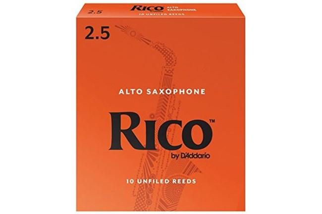 Rico Alto Saxophone Reeds Strength 2.5 10 Box