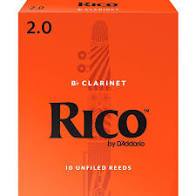 Rico Clarinet Reeds Strength 2 10 Box