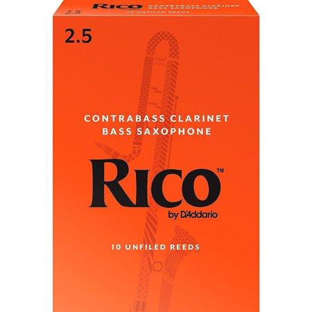 Rico Contra Alto/Contra Bass Reeds Strength 2.5 10 Box