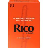Rico Contra Alto/Contra Bass Reeds Strength 3.5 10 Box