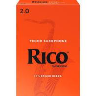 Rico Tenor Saxophone Reeds Strength 2 10 Box