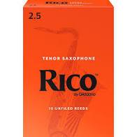 Rico Tenor Saxophone Reeds Strength 2.5 10 Box