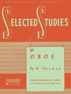 Selected Studies for Oboe Book, Hal Leonard Publishing