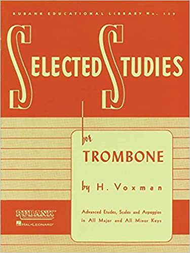 Selected Studies for Trombone Book, Hal Leonard Publishing