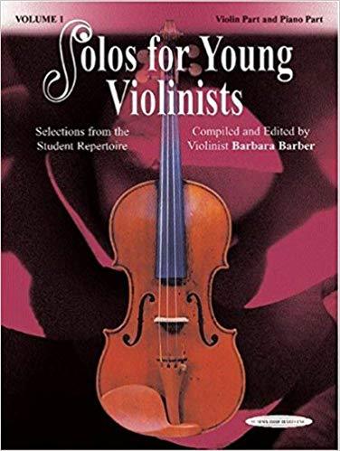 Solos for Young Violinists Vol. 1 Paperback Book, Alfred Publishing