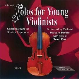 Solos for Young Violinists Vol. 4 - CD