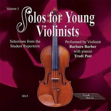 Solos for Young Violinists Vol. 5 - CD, Alfred Publishing