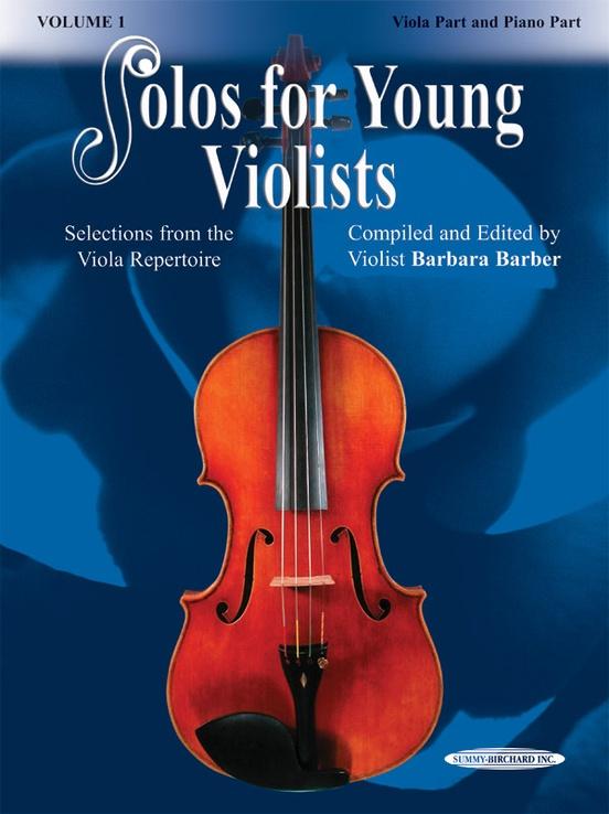 Solos For Young Violists Viola & Piano Vol. 1 Book, Alfred Publishing