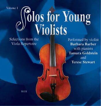 Solos for Young Violists Vol. 1 - CD