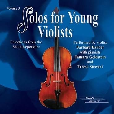 Solos for Young Violists Vol. 3 - CD