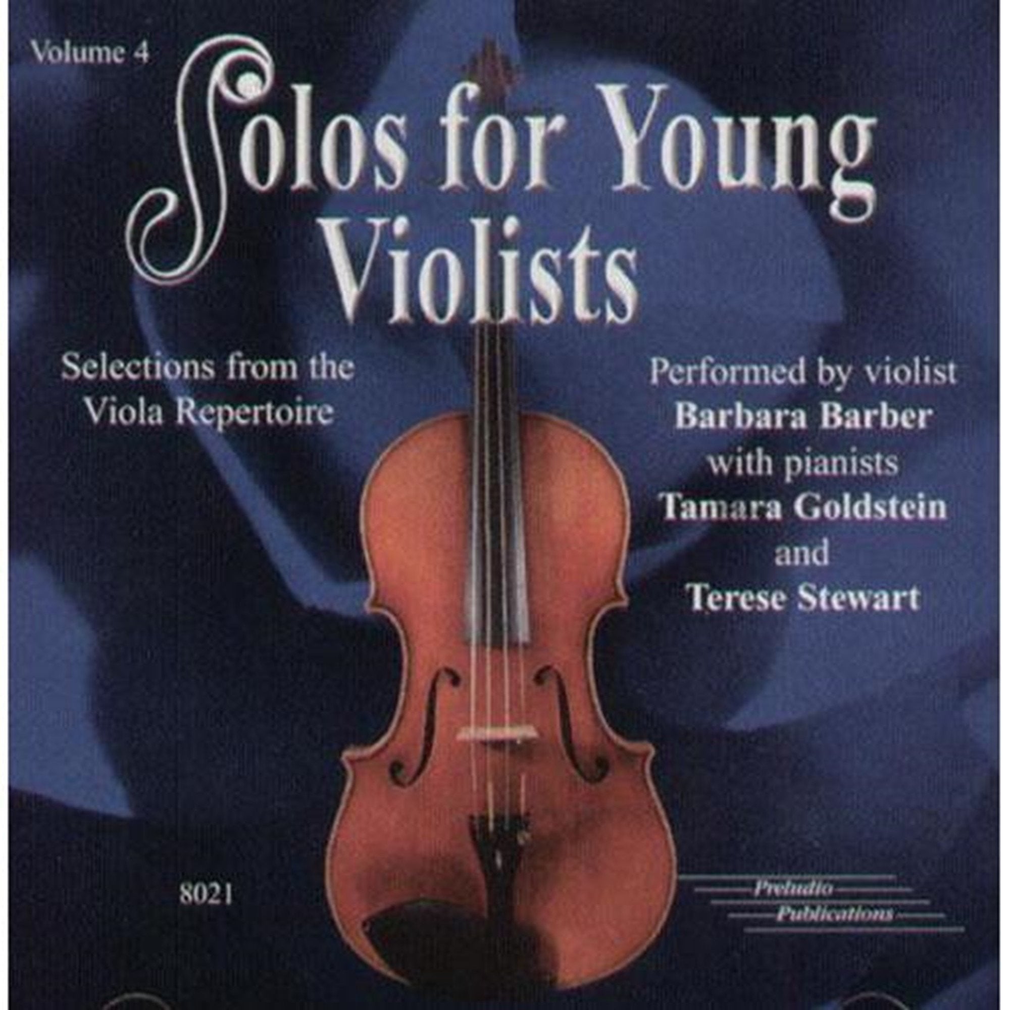 Solos for Young Violists Vol. 4 - CD