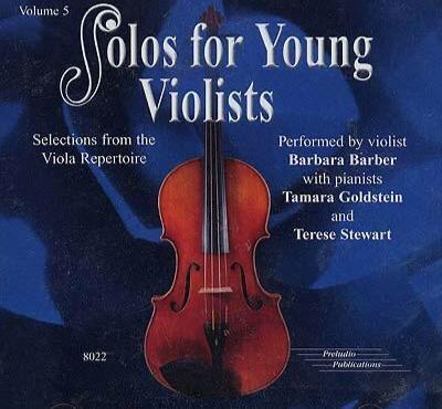 Solos for Young Violists Vol. 5 - CD