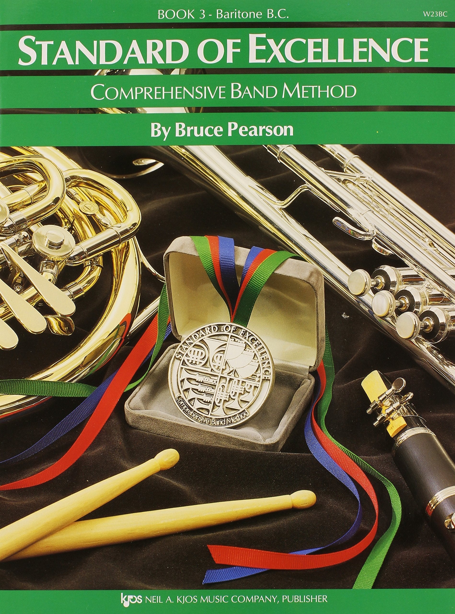 Standard of Excellence: Baritone B.C. - Book 3, KJOS Publishing