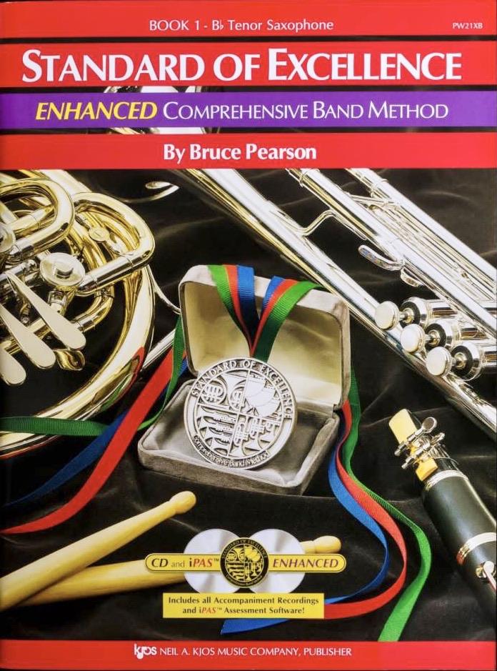 Standard of Excellence: Bb Tenor Saxophone - Enhanced Book 1, KJOS Publishing