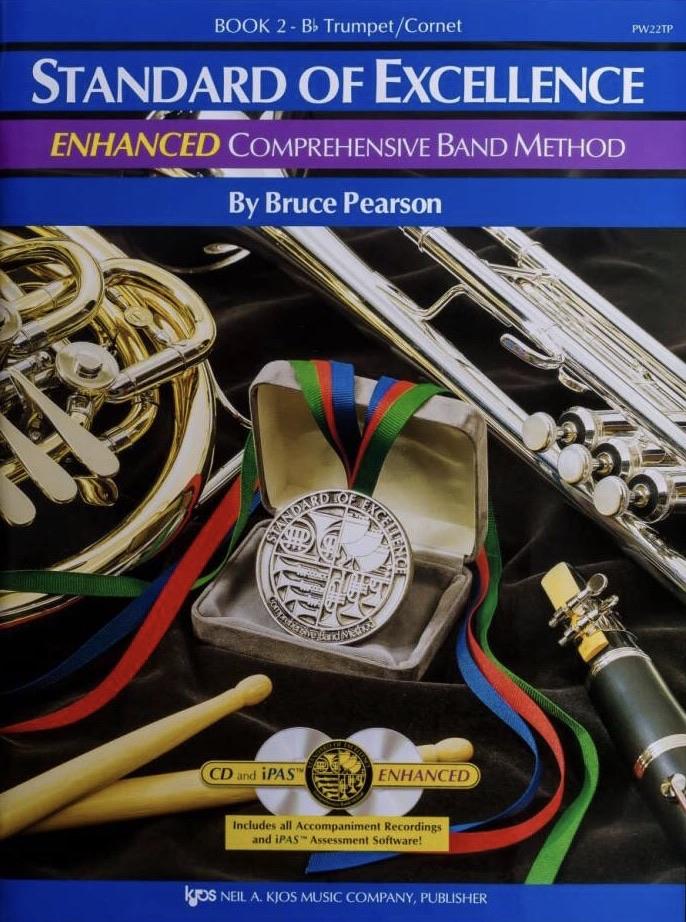 Standard of Excellence: Bb Trumpet/Cornet - Enhanced Book 2, KJOS Publishing