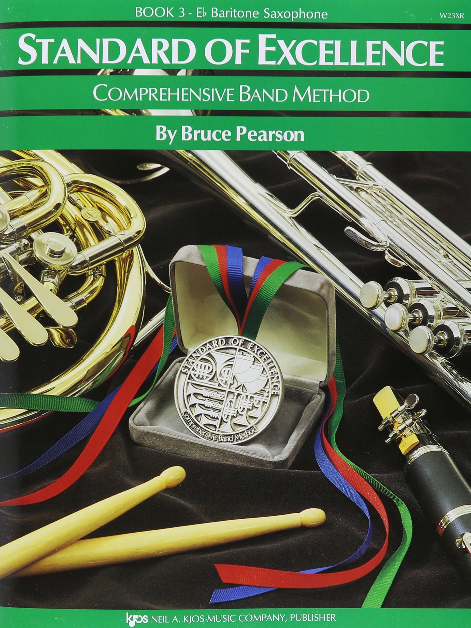 Standard of Excellence: Eb Baritone Saxophone - Book 3, KJOS Publishing